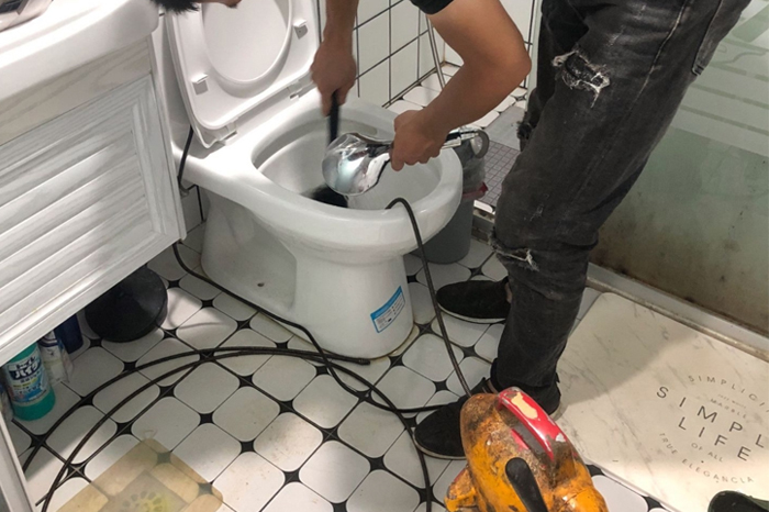 昂仁疏通下水道