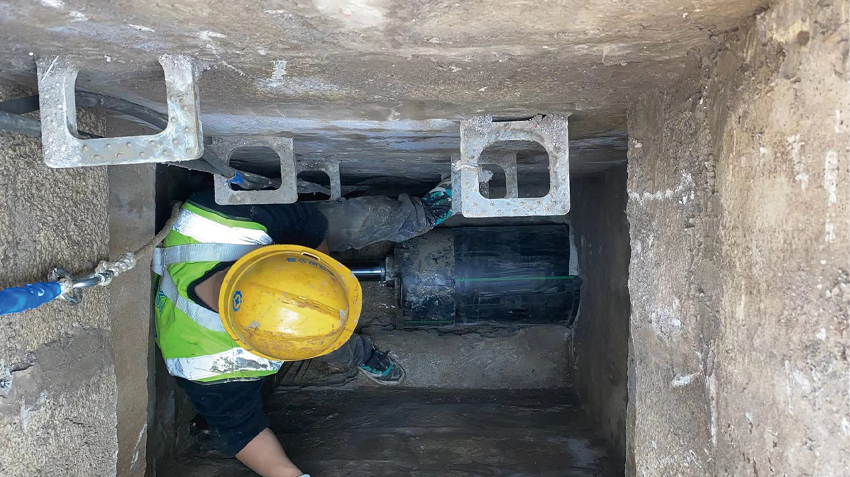 昂仁HDPE短管内衬法